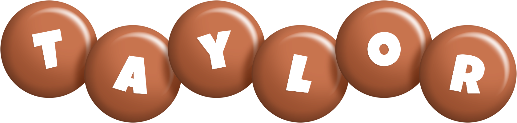 Taylor candy-brown logo