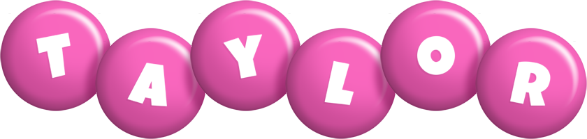 Taylor candy-pink logo