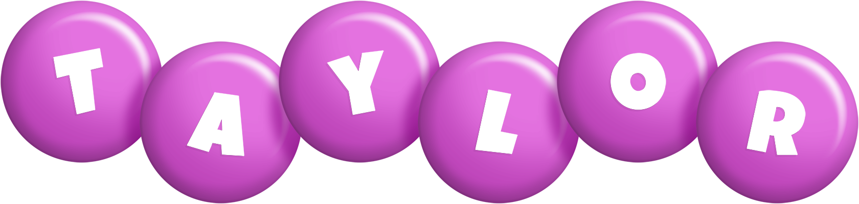 Taylor candy-purple logo