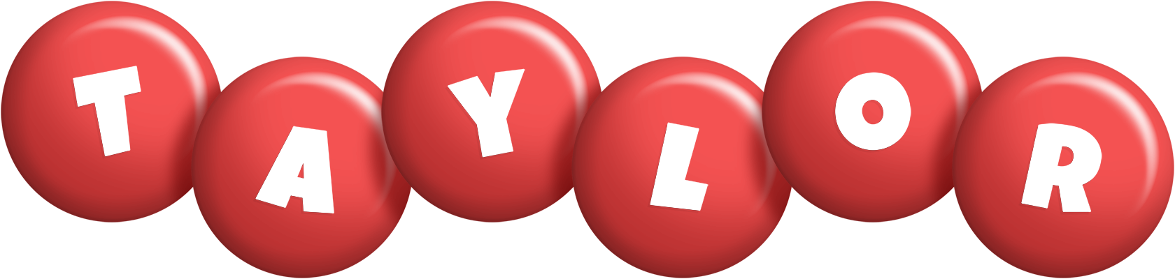 Taylor candy-red logo