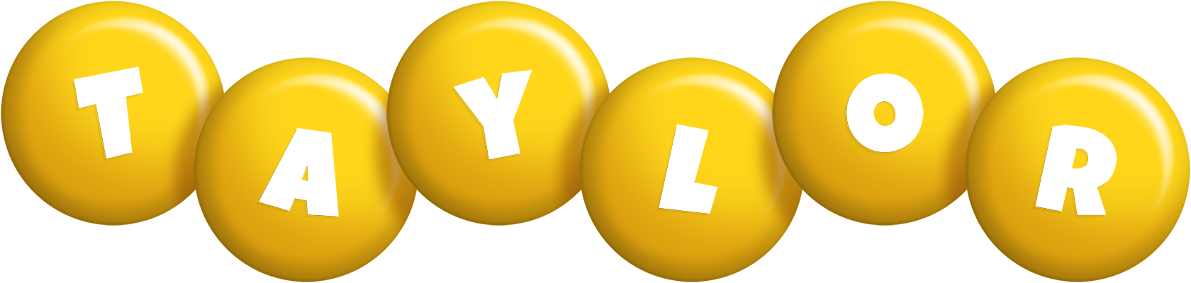 Taylor candy-yellow logo