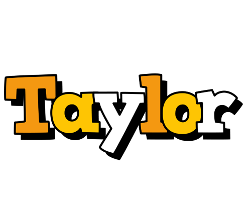 Taylor cartoon logo