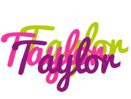 Taylor flowers logo