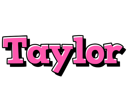 Taylor girlish logo