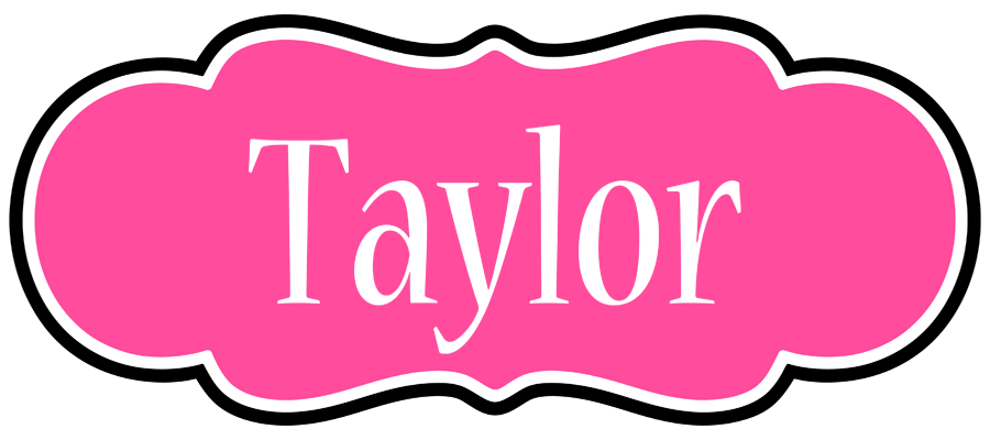 Taylor invitation logo