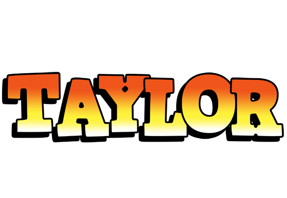 Taylor sunset logo