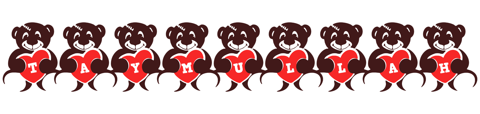 Taymullah bear logo