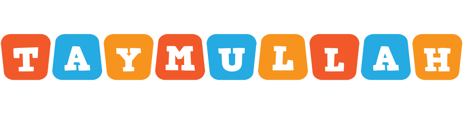 Taymullah comics logo