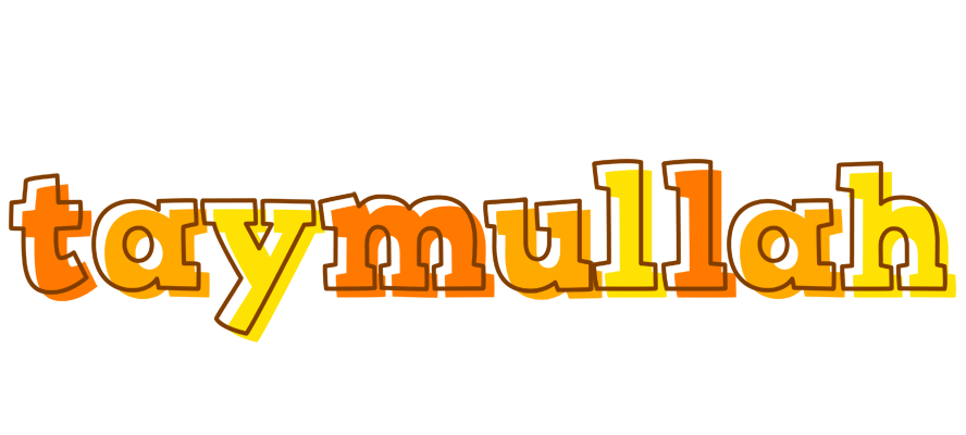 Taymullah desert logo