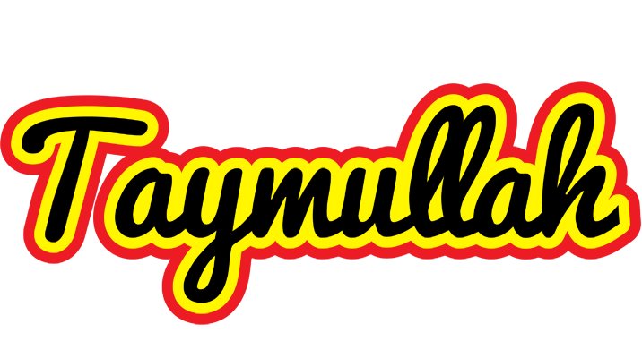 Taymullah flaming logo