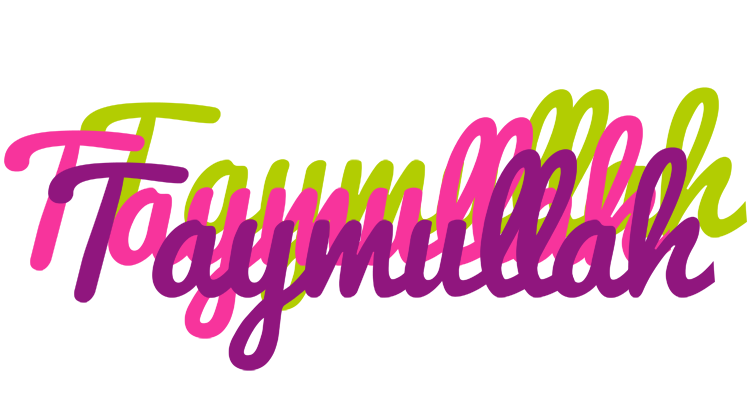 Taymullah flowers logo