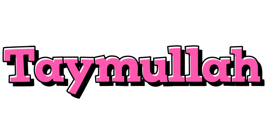 Taymullah girlish logo