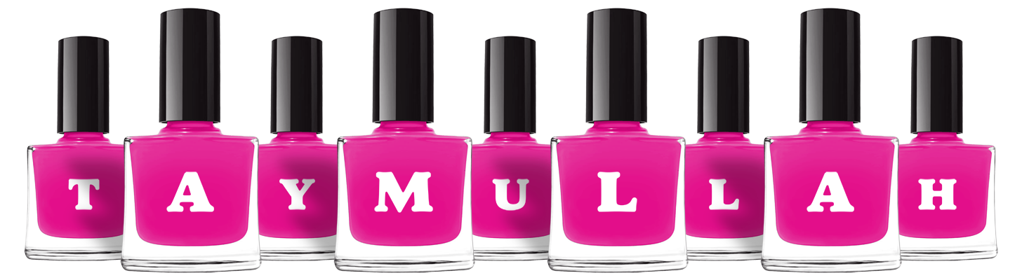 Taymullah nails logo