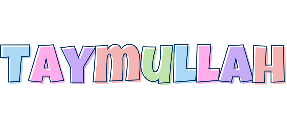 Taymullah pastel logo