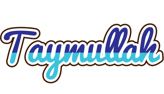 Taymullah raining logo