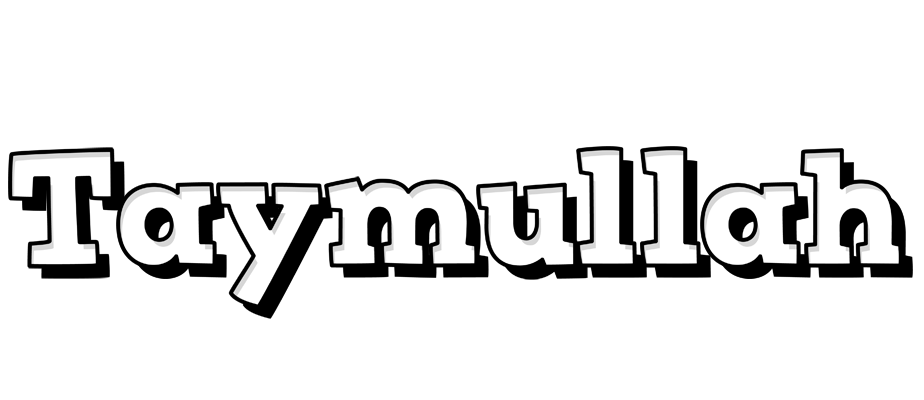 Taymullah snowing logo