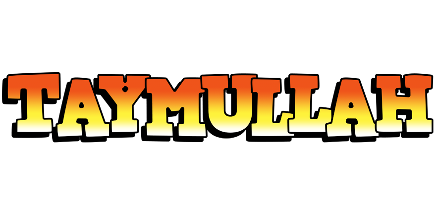 Taymullah sunset logo