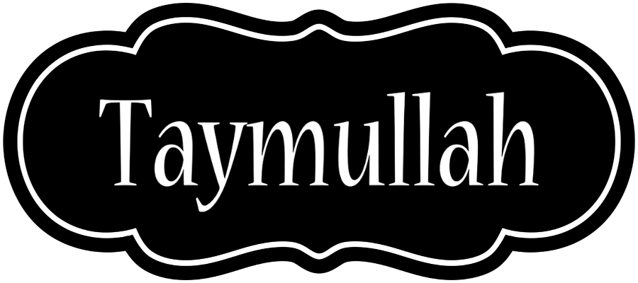Taymullah welcome logo