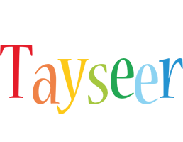 Tayseer birthday logo