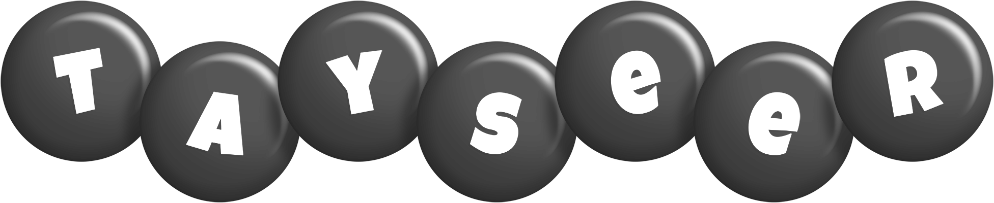 Tayseer candy-black logo