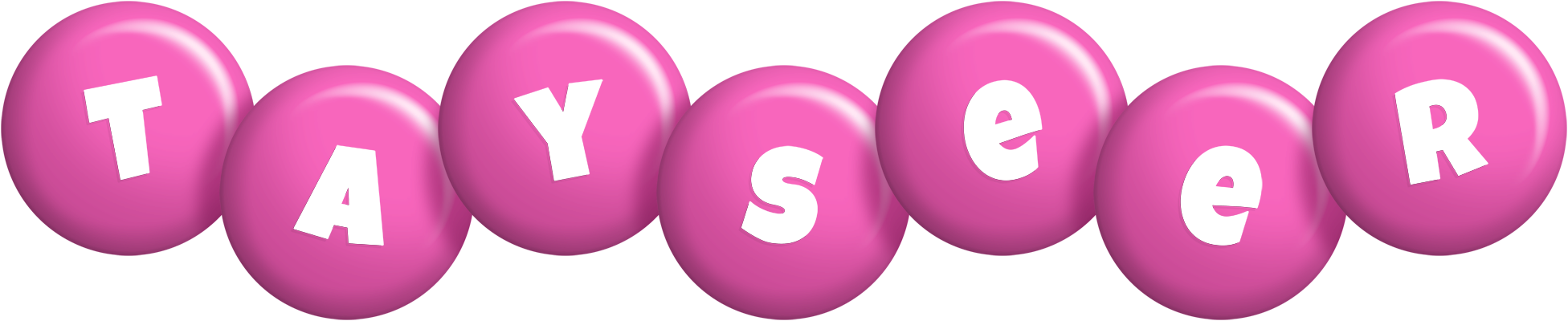Tayseer candy-pink logo