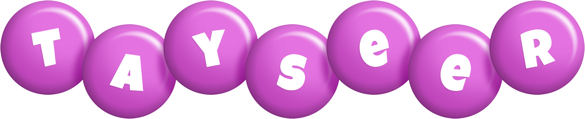 Tayseer candy-purple logo