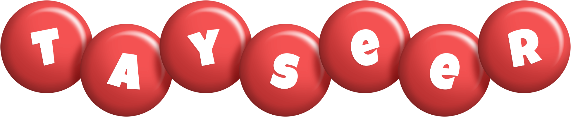 Tayseer candy-red logo