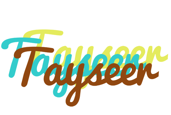Tayseer cupcake logo