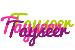 Tayseer flowers logo