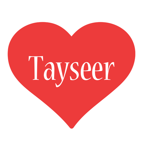Tayseer love logo