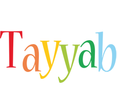 Tayyab birthday logo
