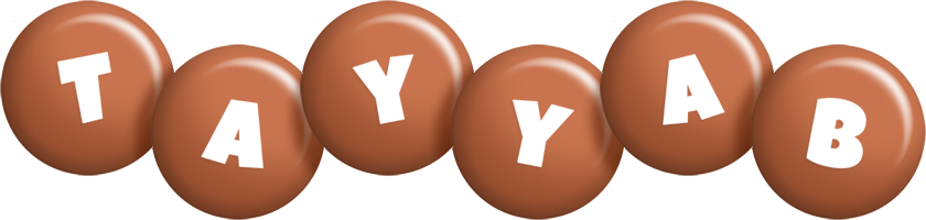 Tayyab candy-brown logo