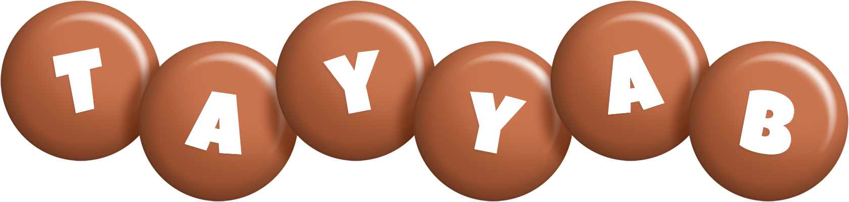 Tayyab candy-brown logo