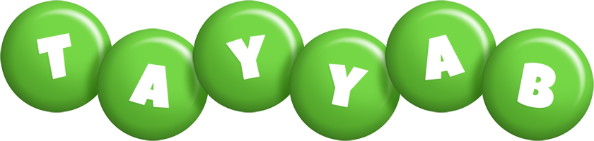 Tayyab candy-green logo