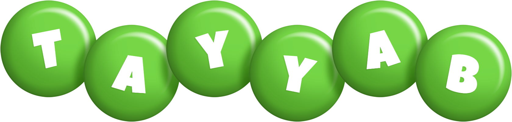 Tayyab candy-green logo