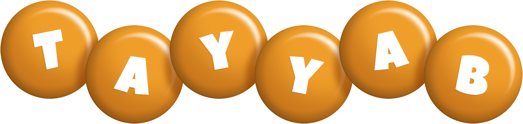 Tayyab candy-orange logo