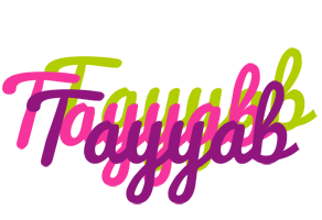 Tayyab flowers logo