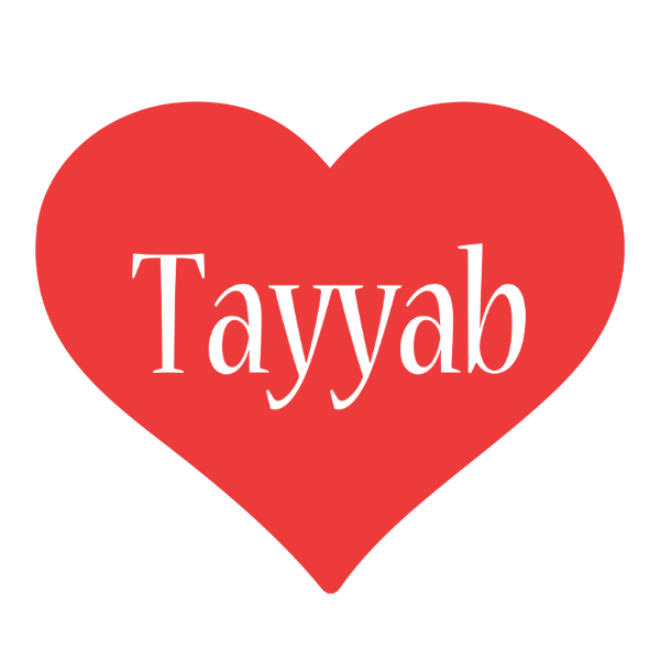 Tayyab love logo