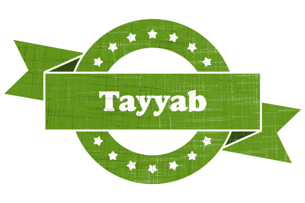 Tayyab natural logo