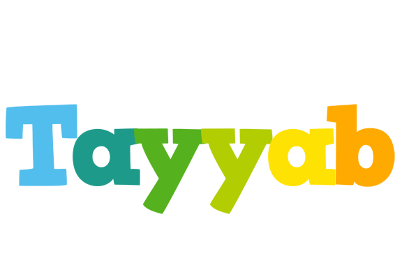 Tayyab rainbows logo