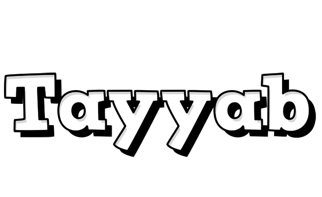 Tayyab snowing logo