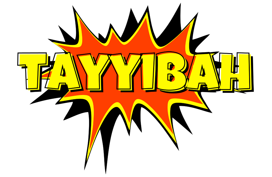 Tayyibah bazinga logo