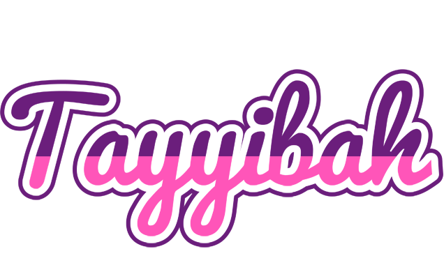 Tayyibah cheerful logo