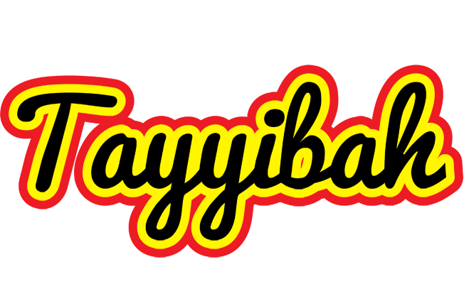 Tayyibah flaming logo
