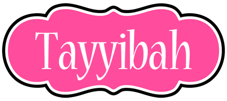 Tayyibah invitation logo