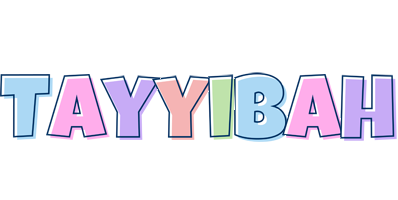 Tayyibah Logo | Name Logo Generator - Candy, Pastel, Lager, Bowling Pin ...