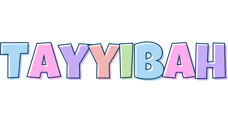 Tayyibah pastel logo