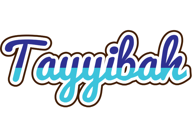 Tayyibah raining logo