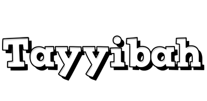 Tayyibah snowing logo