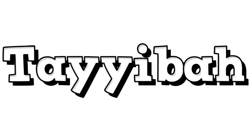 Tayyibah snowing logo